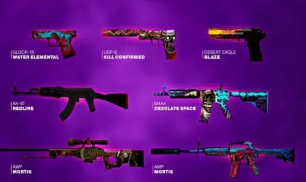 промокоды и скины для игры CS GO